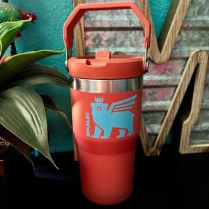 Stanley Grapefruit Orange 20oz IceFlow Tumbler Authentic New